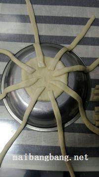 玫瑰花篮面包的做法步骤7