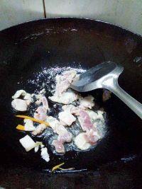胡萝卜青菜肉丝炒米粉的做法步骤6