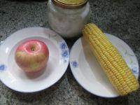 苹果玉米汁的做法步骤1